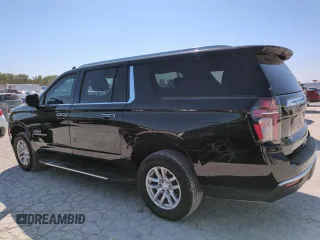 2023 Chevrolet Suburban LS with VIN 1GNSCBKD1PR132161, listed as a Copart auction lot 70649614 with 24,850 mi miles and Salvage Title. Bid and sale history available at DreamBid. Image 2.
