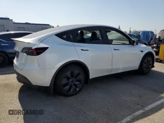 2024 Tesla Model Y с VIN 7SAYGDED6RF109727, выставлен на аукционе Copart как лот 59038725 с пробегом 14 948 миль миль и Списание • Salvage title. История ставок и продаж доступна на DreamBid. Изображение 3.