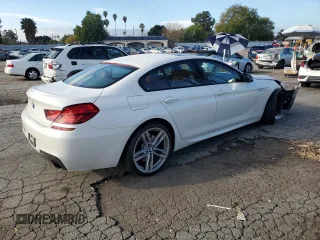 2016 BMW 6 Series 640i with VIN WBA6D0C56GG432743, listed as a Copart auction lot 46431904 with 98,208 mi miles. Bid and sale history available at carsss.com. Image 3.