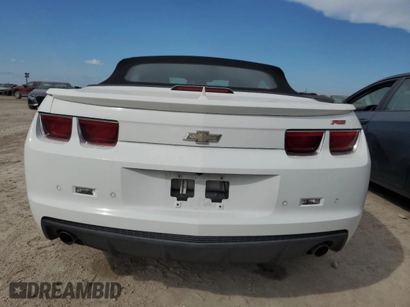 2012 Chevrolet Camaro 2LT with VIN 2G1FC3D39C9128019, listed as a Copart auction lot 76285234 with Not provided miles and Salvage title. Bid and sale history available at DreamBid. Image 6.