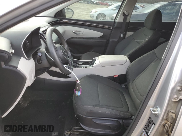 2022 Hyundai Tucson SE with VIN 5NMJA3AE5NH003805, listed as a Copart auction lot 42824585 with 61,765 mi miles and Salvage Title. Bid and sale history available at carsss.com. Image 7.