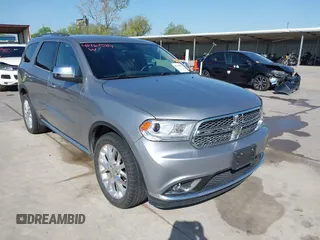 2017 Dodge Durango SXT z VIN 1C4RDHAG5HC648093, wystawiony jako IAAI lot #41961584 z przebiegiem 152 095 mil mil oraz . Historia ofert i sprzedaży dostępna na DreamBid. Obrazek 1.