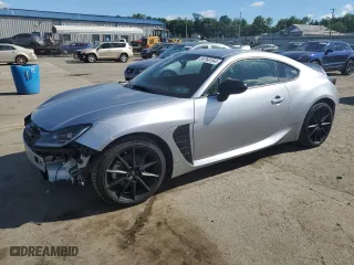 2023 Toyota GR86 Premium with VIN JF1ZNBE18P9763627, listed as a Copart auction lot 56766164 with 9,465 mi miles and Salvage Title. Bid and sale history available at carsss.com. Image 1.