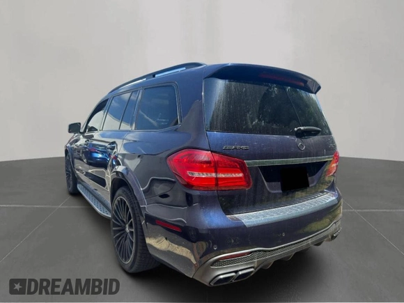 2019 Mercedes-Benz GLS 63 AMG z VIN 4JGDF7FE6KB221214, wystawiony jako Copart lot #62882855 z przebiegiem 61 466 mil mil oraz Czysty tytuł • Clean title. Historia ofert i sprzedaży dostępna na DreamBid. Obrazek 3.