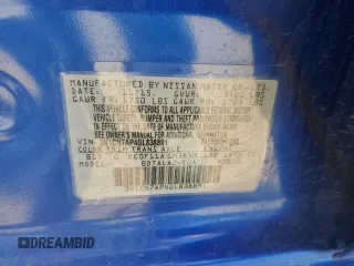 2016 Nissan Versa SV z VIN 3N1CN7AP4GL838891, wystawiony jako Copart lot #49831375 z przebiegiem 60 945 mil mil oraz Szkody całkowita. Historia ofert i sprzedaży dostępna na DreamBid. Obrazek 12.