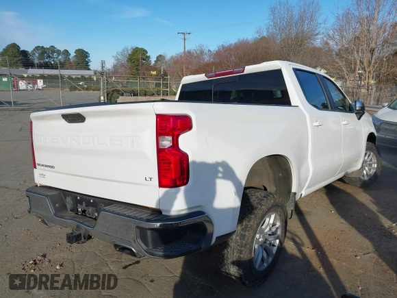 2019 Chevrolet Silverado 1500 LT with VIN 3GCUYDED6KG131283, listed as a IAAI auction lot 41663381 with 103,041 mi miles. Bid and sale history available at carsss.com. Image 4.