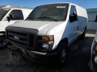 2008 Ford Econoline Cargo Commercial with VIN 1FTSE34L78DA38670, listed as a Copart auction lot 86403624 with 245,587 mi miles and Salvage Title. Bid and sale history available at DreamBid. Image 1.