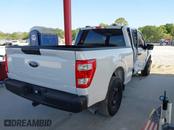 2021 Ford F-150 XL z VIN 1FTEX1C56MKE47893, wystawiony jako IAAI lot #42095350 z przebiegiem 89 885 mil mil oraz . Historia ofert i sprzedaży dostępna na DreamBid. Obrazek 4.