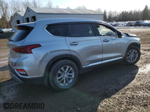 2020 Hyundai Santa Fe Essential with VIN 5NMS2CAD3LH225717, listed as a Copart auction lot 46838885 with 0 mi miles and Salvage Title. Bid and sale history available at carsss.com. Image 3.