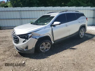 2019 GMC Terrain SLE with VIN 3GKALTEV4KL111016, listed as a Copart auction lot 62957055 with 95,257 mi miles and Clean title. Bid and sale history available at DreamBid. Image 1.