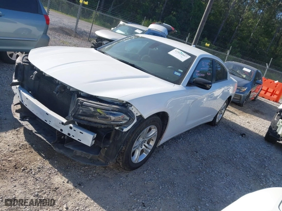 2023 Dodge Charger SXT with VIN 2C3CDXBG8PH575655, listed as a IAAI auction lot 42044807 with 45,726 mi miles. Bid and sale history available at carsss.com. Image 18.