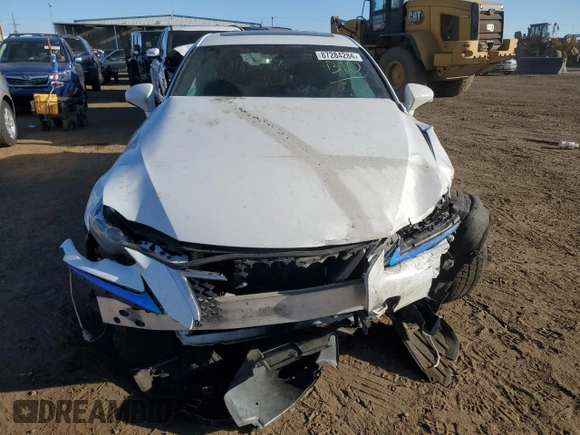 2015 Lexus IS 350 with VIN JTHCE1D25F5008637, listed as a Copart auction lot 87284284 with 95,713 mi miles and Salvage Title. Bid and sale history available at DreamBid. Image 5.
