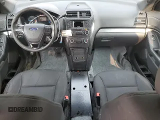 2017 Ford Police Interceptor Utility with VIN 1FM5K8AR0HGC57380, listed as a Copart auction lot 58965075 with 106,682 mi miles and Salvage title. Bid and sale history available at DreamBid. Image 8.
