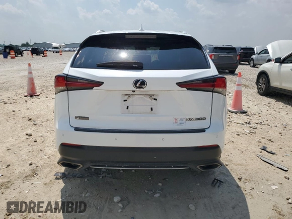 2019 Lexus NX 300 z VIN JTJYARBZ0K2133801, wystawiony jako Copart lot #55450645 z przebiegiem 96 526 mil mil oraz Szkoda całkowita • Salvage title. Historia ofert i sprzedaży dostępna na DreamBid. Obrazek 6.