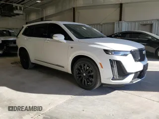 2021 Cadillac XT6 Sport with VIN 1GYKPGRS1MZ183390, listed as a Copart auction lot 73784304 with 41,976 mi miles and Salvage Title. Bid and sale history available at carsss.com. Image 4.