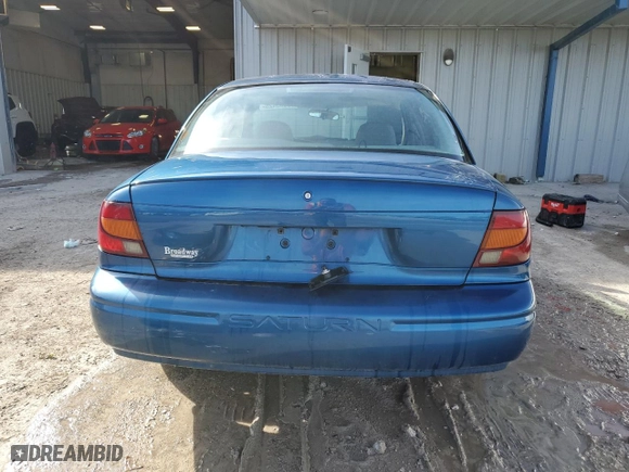 2002 Saturn SL with VIN 1G8ZH52872Z123738, listed as a Copart auction lot 48353425 with 177,148 mi miles and Non Repairable. Bid and sale history available at carsss.com. Image 6.