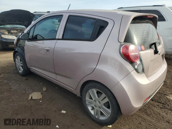 2013 Chevrolet Spark LS with VIN KL8CB6S90DC608037, listed as a Copart auction lot 49492595 with 118,286 mi miles and Salvage Title. Bid and sale history available at carsss.com. Image 2.