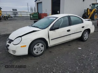 2005 Dodge Neon SE with VIN 1B3ES26C85D108994, listed as a Copart auction lot 84224244 with 176,146 mi miles and Salvage Title. Bid and sale history available at carsss.com. Image 1.