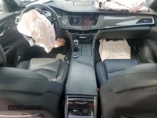 2019 Cadillac CT6 Sport AWD z VIN 1G6KN5R65KU119434, wystawiony jako Copart lot #54163555 z przebiegiem 44 243 mil mil oraz Szkody całkowita. Historia ofert i sprzedaży dostępna na DreamBid. Obrazek 8.