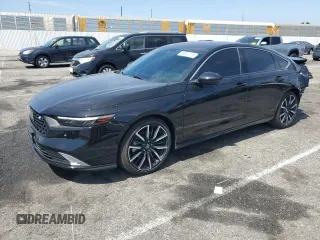 2024 Honda Accord Touring with VIN 1HGCY2F8XRA094038, listed as a Copart auction lot 58032215 with 9,004 mi miles and Salvage title. Bid and sale history available at DreamBid. Image 1.