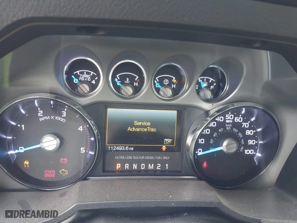 2015 Ford Super Duty F-250 SRW Lariat with VIN 1FT7W2BT7FED63648, listed as a IAAI auction lot 41988979 with 112,493 mi miles. Bid and sale history available at carsss.com. Image 7.