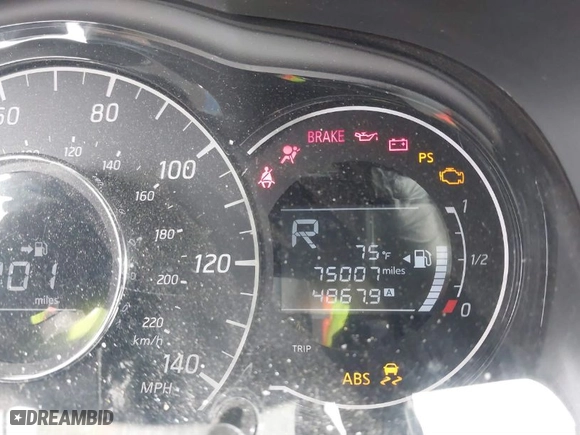 2016 Nissan Versa Note S with VIN 3N1CE2CP0GL362865, listed as a IAAI auction lot 41861280 with 75,007 mi miles. Bid and sale history available at carsss.com. Image 15.