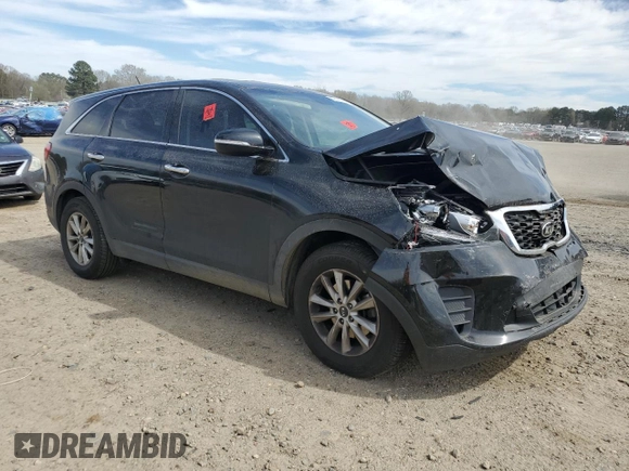 2019 Kia Sorento L with VIN 5XYPG4A30KG583497, listed as a Copart auction lot 49723285 with 107,474 mi miles and Salvage Title. Bid and sale history available at DreamBid. Image 4.