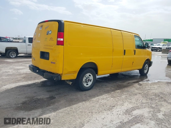 2012 GMC Savana Cargo Van with VIN 1GTW7GCA9C1900087, listed as a IAAI auction lot 41716404 with 277,445 mi miles. Bid and sale history available at carsss.com. Image 8.