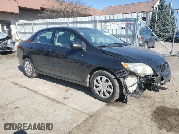 2009 Toyota Corolla with VIN 1NXBU40E19Z049452, listed as a Copart auction lot 51168875 with 177,437 mi miles and Salvage Title. Bid and sale history available at carsss.com. Image 4.