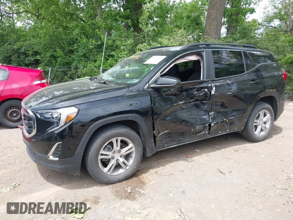 2021 GMC Terrain SLE with VIN 3GKALMEV7ML399980, listed as a IAAI auction lot 42300492 with 41,066 mi miles and . Bid and sale history available at DreamBid. Image 6.