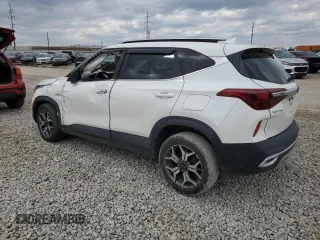 2021 Kia Seltos EX with VIN KNDERCAA1M7228820, listed as a Copart auction lot 50315725 with 44,061 mi miles and Salvage Title. Bid and sale history available at carsss.com. Image 2.