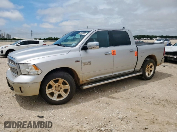 2018 Ram 1500 Lone Star Silver with VIN 1C6RR6LT6JS271714, listed as a Copart auction lot 60859665 with 181,034 mi miles and Salvage title. Bid and sale history available at DreamBid. Image 1.