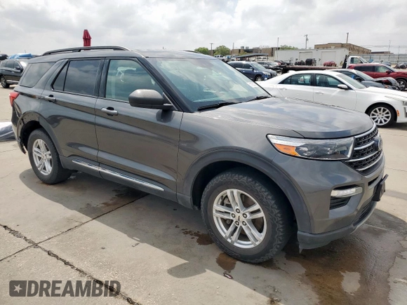 2020 Ford Explorer XLT z VIN 1FMSK8DH4LGC57106, wystawiony jako Copart lot #51095205 z przebiegiem 122 153 mil mil oraz Szkoda całkowita • Salvage title. Historia ofert i sprzedaży dostępna na DreamBid. Obrazek 4.