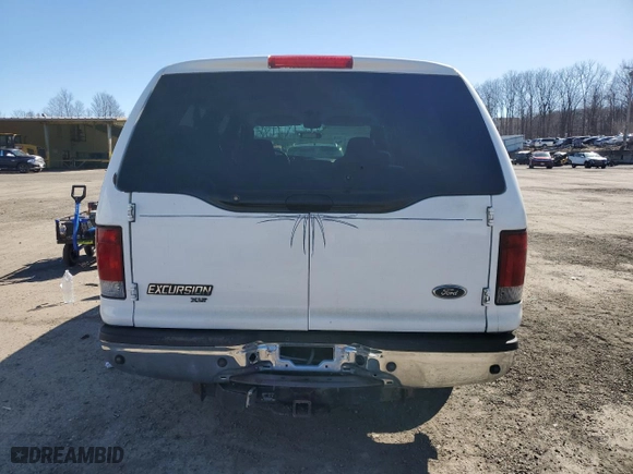 2005 Ford Excursion Special Serv with VIN 1FMNU40L35EB61749, listed as a Copart auction lot 50872235 with NaN miles and Salvage Title. Bid and sale history available at carsss.com. Image 6.
