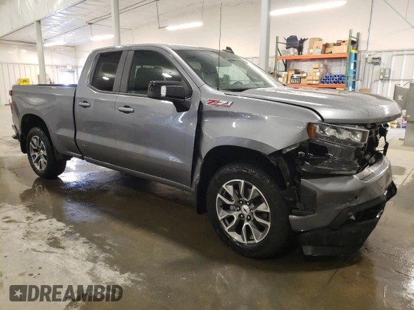 2021 Chevrolet Silverado 1500 RST with VIN 1GCRYEED8MZ141800, listed as a Copart auction lot 46041925 with 38,353 mi miles and Salvage Title. Bid and sale history available at DreamBid. Image 4.