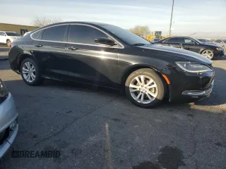 2015 Chrysler 200 Limited with VIN 1C3CCCAB8FN650488, listed as a Copart auction lot 51297925 with 121,223 mi miles and Salvage Title. Bid and sale history available at carsss.com. Image 4.