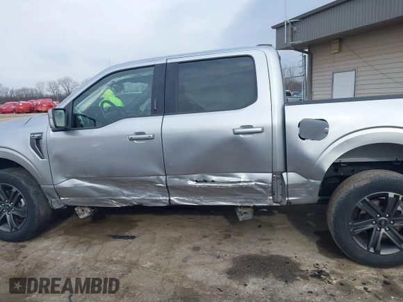2021 Ford F-150 XL with VIN 1FTFW1E84MFA24558, listed as a IAAI auction lot 41996662 with 54,342 mi miles. Bid and sale history available at carsss.com. Image 14.