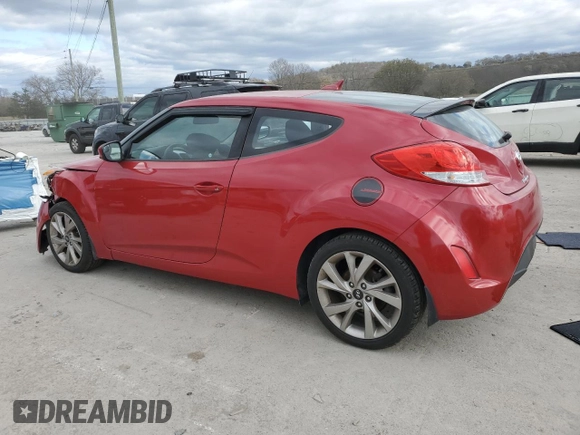 2016 Hyundai Veloster z VIN KMHTC6AD9GU302135, wystawiony jako Copart lot #81881264 z przebiegiem 167 281 mil mil oraz Szkoda całkowita • Salvage title. Historia ofert i sprzedaży dostępna na DreamBid. Obrazek 2.