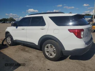 2023 Ford Explorer XLT z VIN 1FMSK8DH2PGA55872, wystawiony jako Copart lot #55814285 z przebiegiem 43 091 mil mil oraz Szkoda całkowita • Salvage title. Historia ofert i sprzedaży dostępna na DreamBid. Obrazek 2.