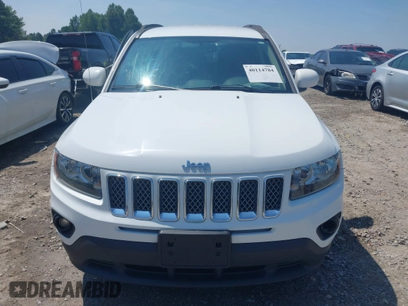 2016 Jeep Compass High Altitude Edition with VIN 1C4NJDEB7GD759123, listed as a IAAI auction lot 40114784 with 137,378 mi miles. Bid and sale history available at carsss.com. Image 12.