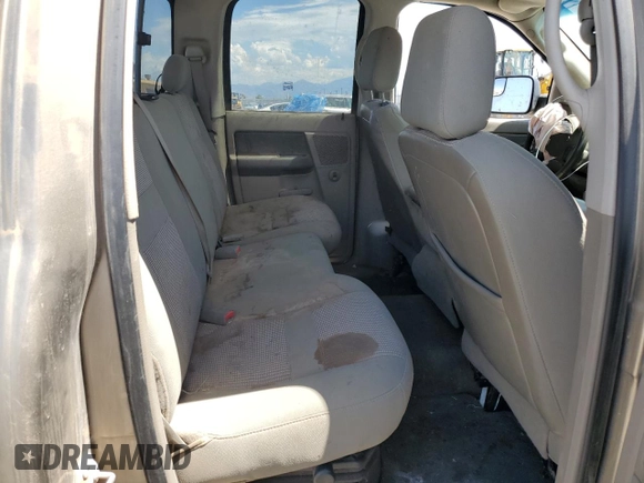2007 Dodge Ram 2500 SLT with VIN 3D7KS28CX7G755360, listed as a Copart auction lot 66361254 with 0 mi miles and Salvage Title. Bid and sale history available at carsss.com. Image 10.