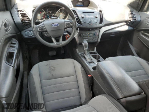 2017 Ford Escape S with VIN 1FMCU0F79HUE27926, listed as a Copart auction lot 56143655 with 55,382 mi miles and Salvage title. Bid and sale history available at DreamBid. Image 8.