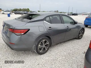 2022 Nissan Sentra SV with VIN 3N1AB8CV4NY250815, listed as a Copart auction lot 50358025 with 23,742 mi miles and Clean Title. Bid and sale history available at DreamBid. Image 3.