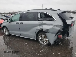 2022 Toyota Sienna XLE Woodland Edition with VIN 5TDASKFC7NS050054, listed as a Copart auction lot 84748544 with 0 mi miles and Salvage Title. Bid and sale history available at carsss.com. Image 2.