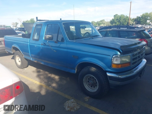 1993 Ford F-150 with VIN 1FTEX14N8PKA79445, listed as a IAAI auction lot 42403890 with 205,198 mi miles and . Bid and sale history available at DreamBid. Image 1.