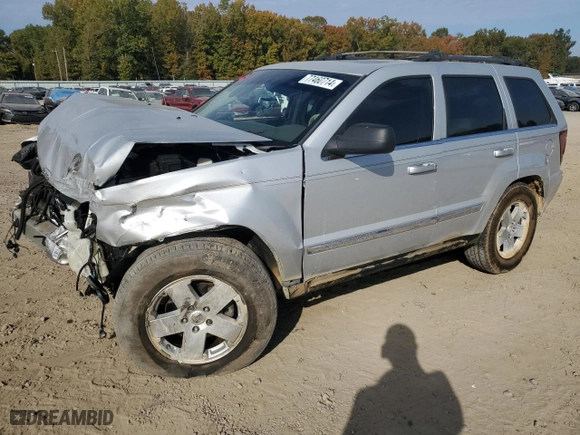 2006 Jeep Grand Cherokee Limited with VIN 1J8HS58N16C197979, listed as a Copart auction lot 77460714 with 0 mi miles and Salvage Title. Bid and sale history available at carsss.com. Image 1.