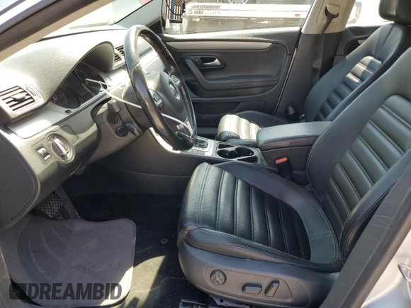 2012 Volkswagen CC Sport PZEV with VIN WVWMP7AN0CE546210, listed as a Copart auction lot 53849935 with 172,585 mi miles and Salvage Title. Bid and sale history available at carsss.com. Image 7.