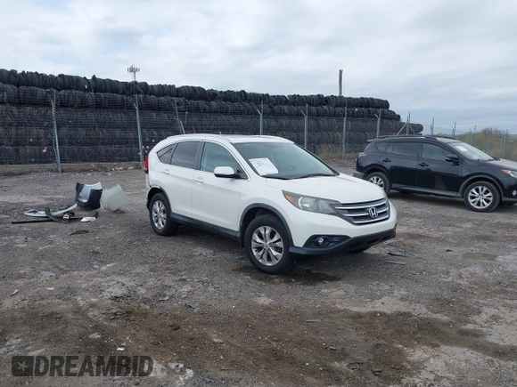 2014 Honda CR-V EX-L with VIN 5J6RM4H7XEL064616, listed as a IAAI auction lot 42059387 with 119,435 mi miles. Bid and sale history available at carsss.com. Image 1.