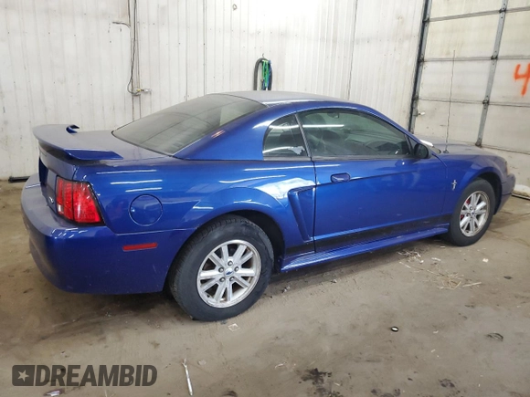 2002 Ford Mustang Standard with VIN 1FAFP40402F241868, listed as a Copart auction lot 50772405 with 145,987 mi miles and Salvage Title. Bid and sale history available at carsss.com. Image 3.