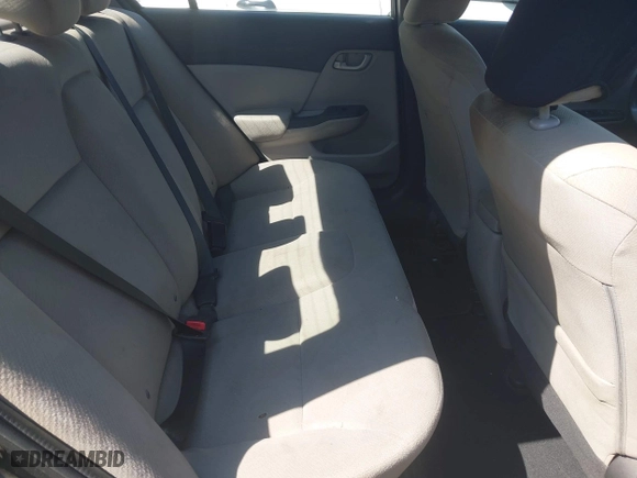 2013 Honda Civic Sdn LX with VIN 2HGFB2F59DH524429, listed as a IAAI auction lot 42114834 with 280,101 mi miles. Bid and sale history available at carsss.com. Image 8.
